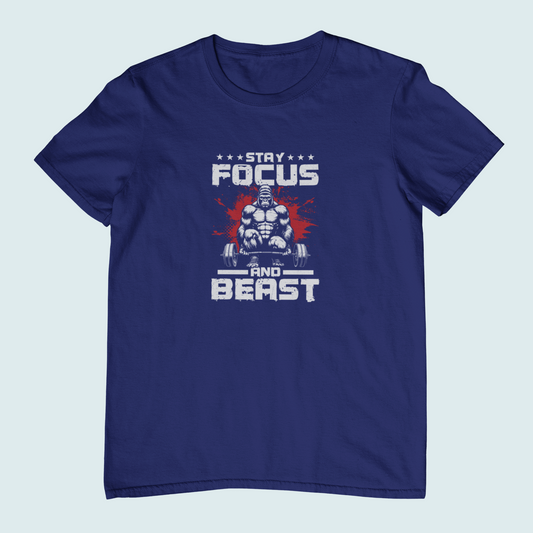 Stay Focus and Beast Women T-shirts