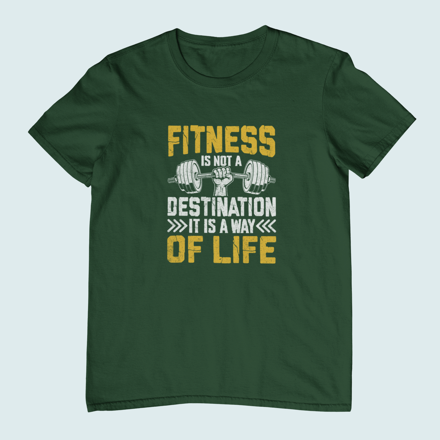 Fitness Is Not A Destination | Women Tee