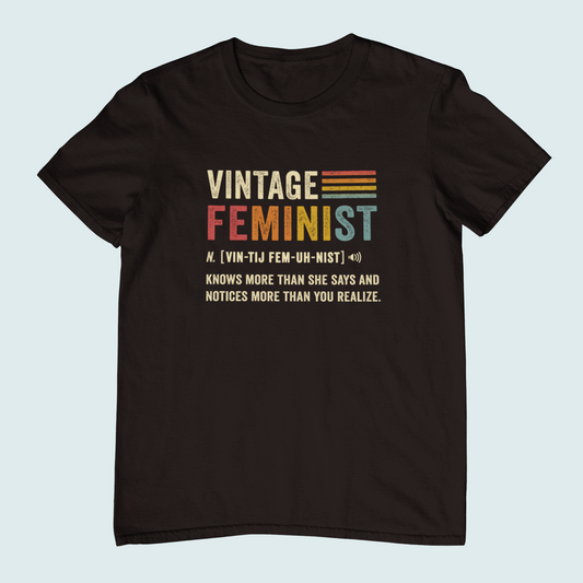 Vintage Feminist | Women Tee