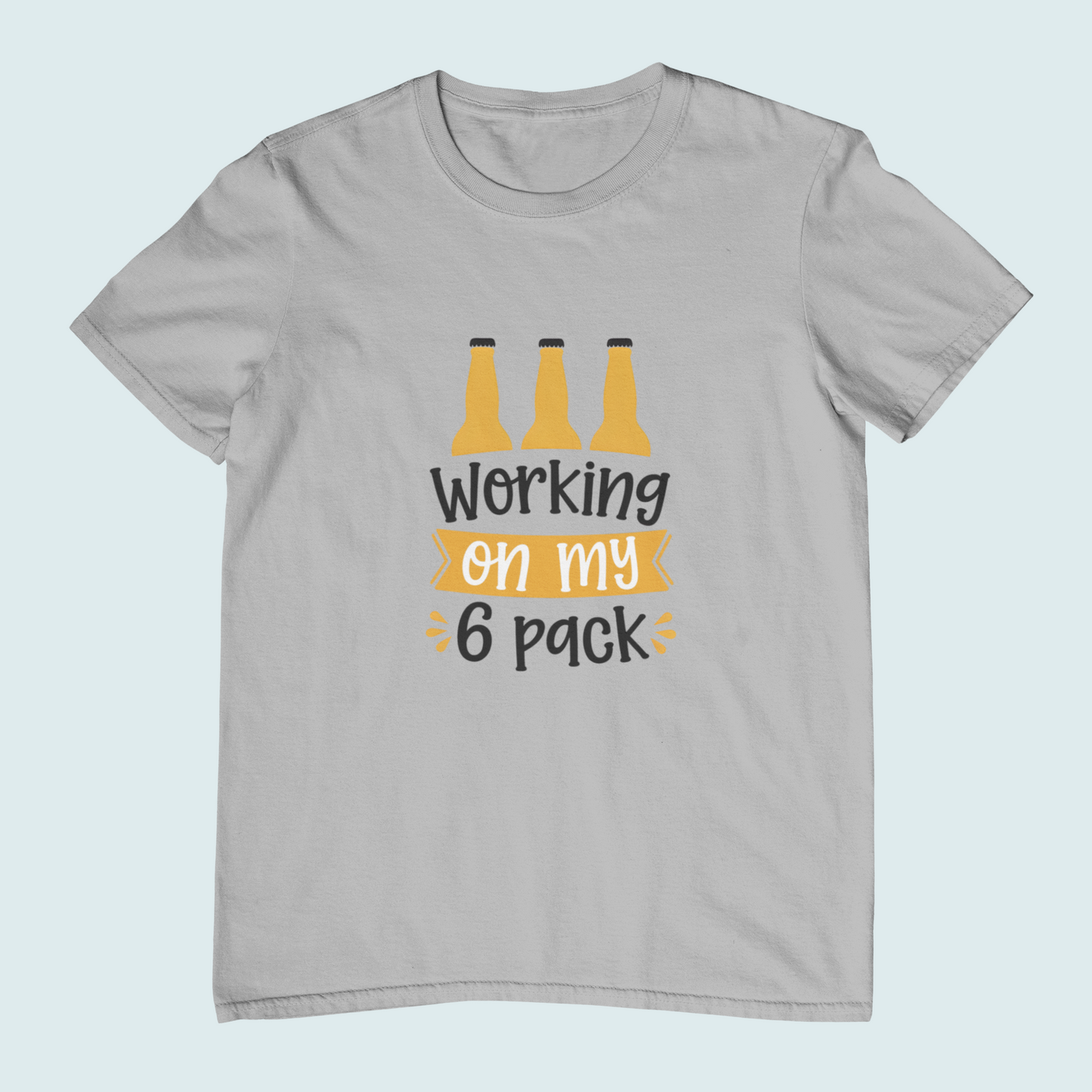 Working on My Six Pack | Women Tee