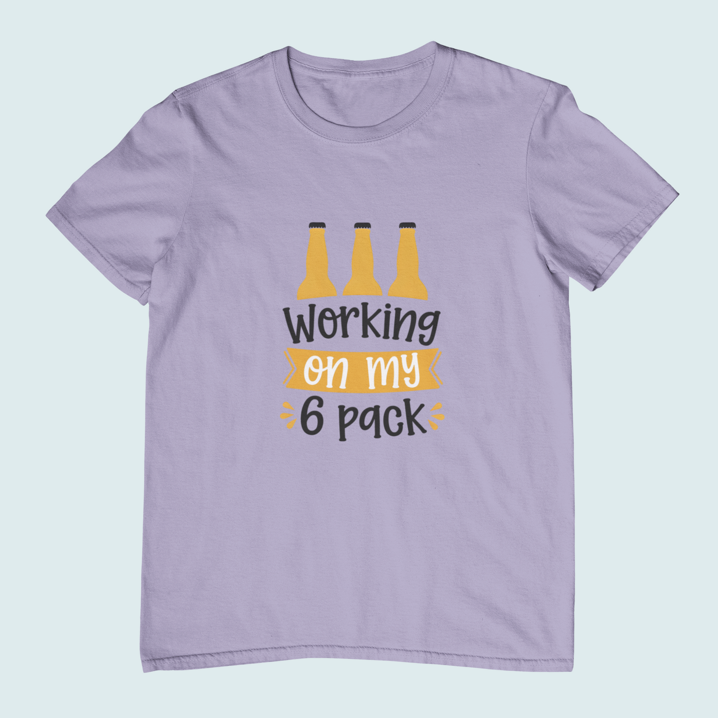 Working on My Six Pack | Women Tee