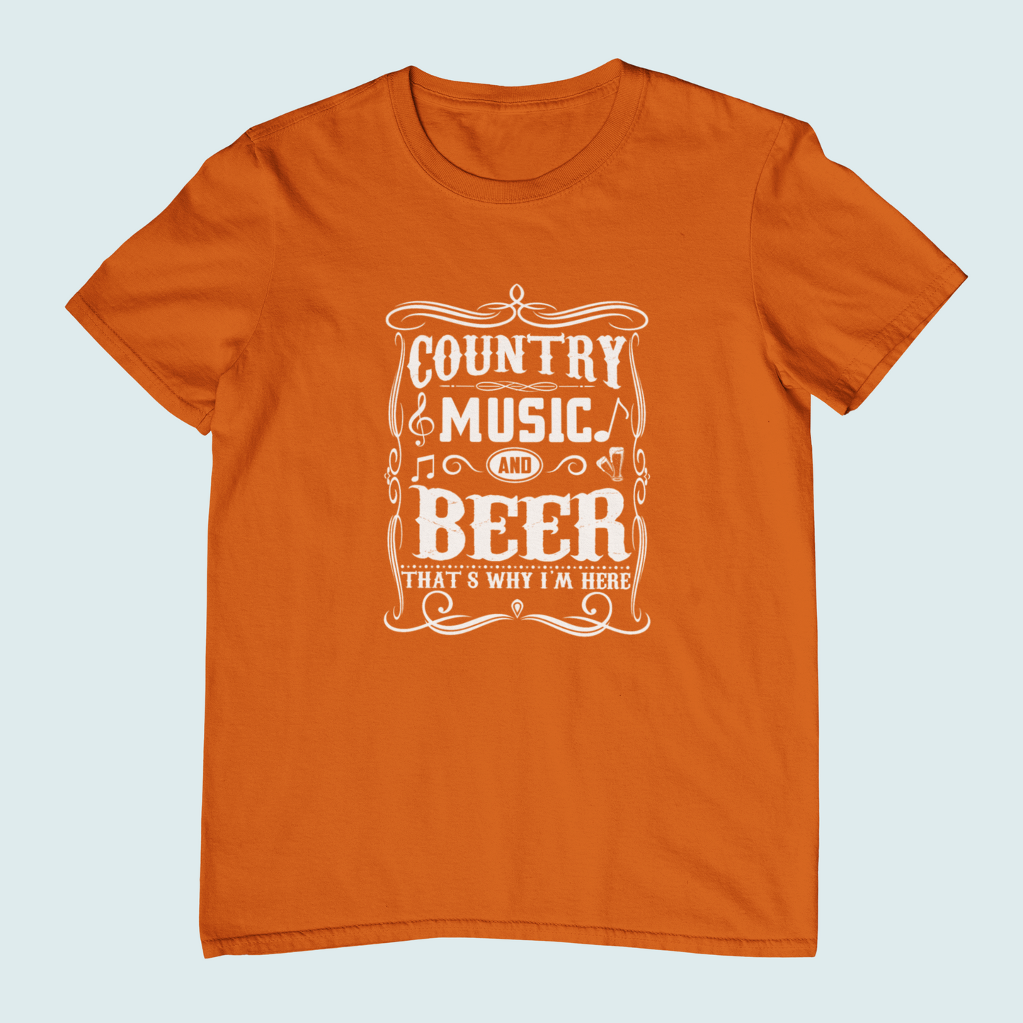 Country Music and Beer! That's Why I'm Here. | Women Tee